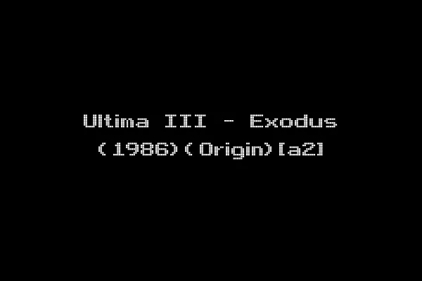 Ultima III - Exodus (1986)(Origin)[a2]