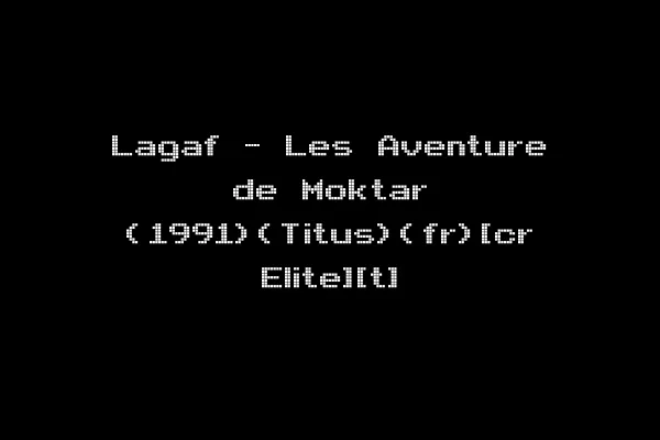 Lagaf - Les Aventure de Moktar (1991)(Titus)(fr)[cr Elite][t]