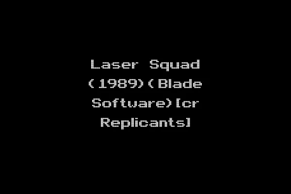 Laser Squad (1989)(Blade Software)[cr Replicants]