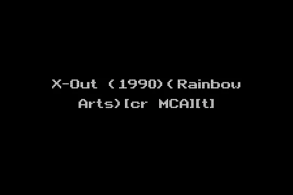 X-Out (1990)(Rainbow Arts)[cr MCA][t]