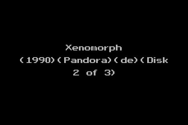 Xenomorph (1990)(Pandora)(de)(Disk 2 of 3)