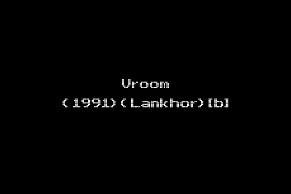 Vroom (1991)(Lankhor)[b]