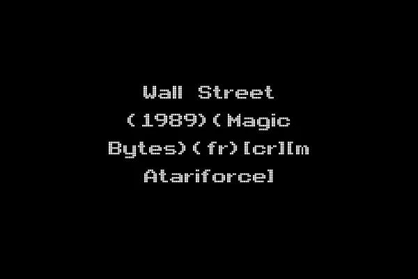 Wall Street (1989)(Magic Bytes)(fr)[cr][m Atariforce]