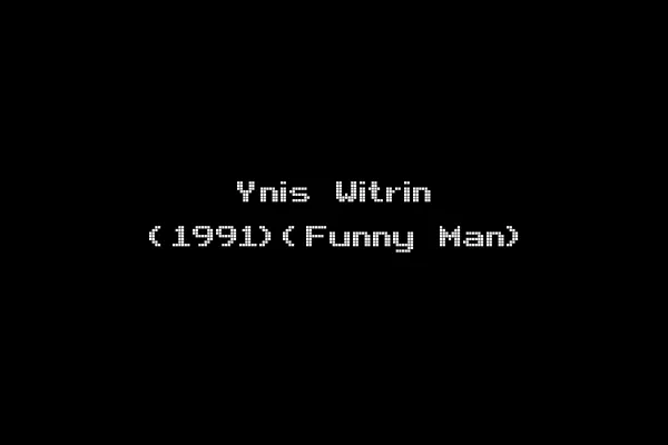 Ynis Witrin (1991)(Funny Man)