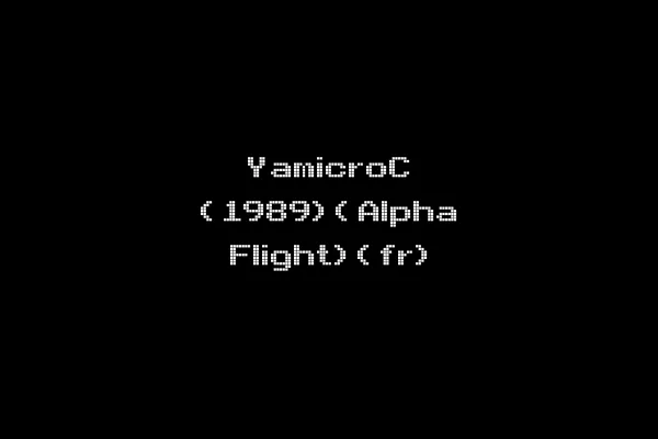 YamicroC (1989)(Alpha Flight)(fr)