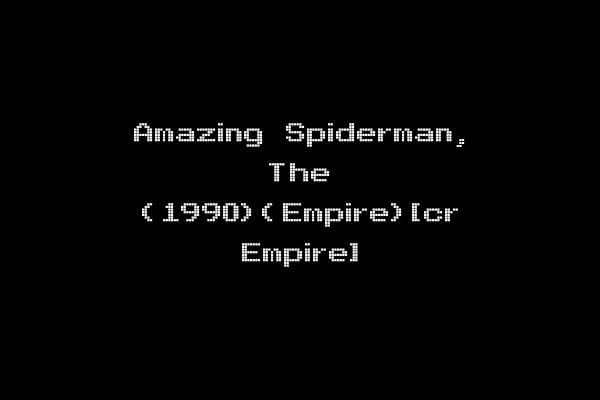 Amazing Spiderman, The (1990)(Empire)[cr Empire]