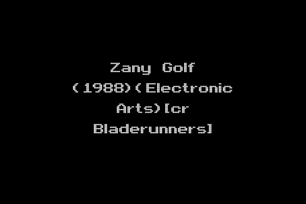 Zany Golf (1988)(Electronic Arts)[cr Bladerunners]