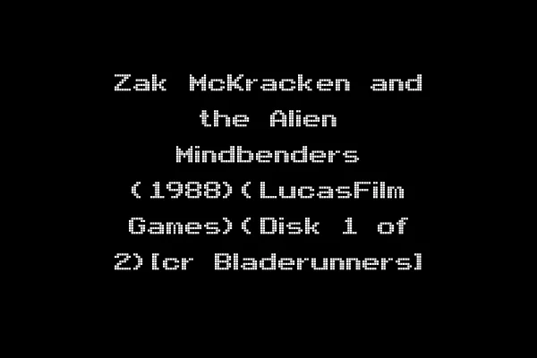 Zak McKracken and the Alien Mindbenders (1988)(LucasFilm Games)(Disk 1 of 2)[cr Bladerunners]