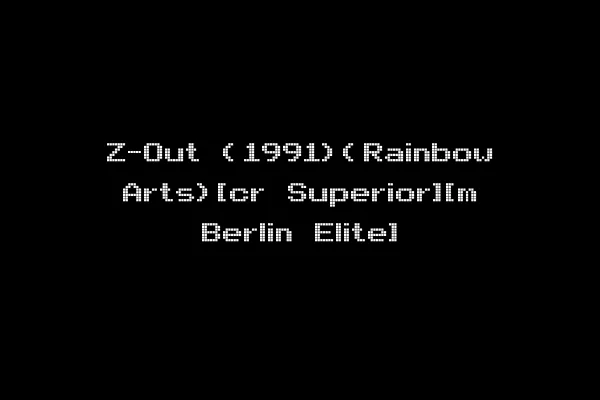 Z-Out (1991)(Rainbow Arts)[cr Superior][m Berlin Elite]