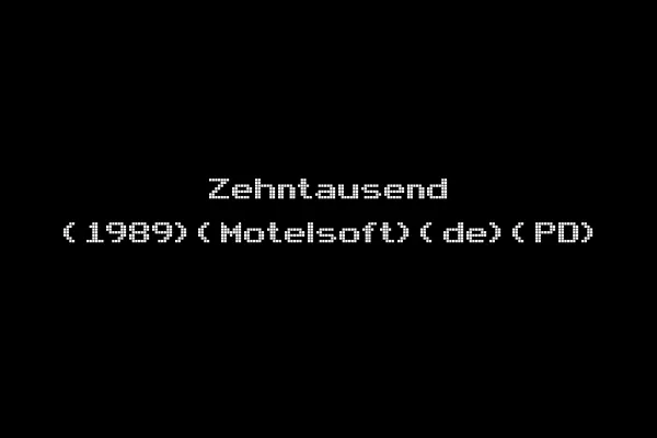 Zehntausend (1989)(Motelsoft)(de)(PD)