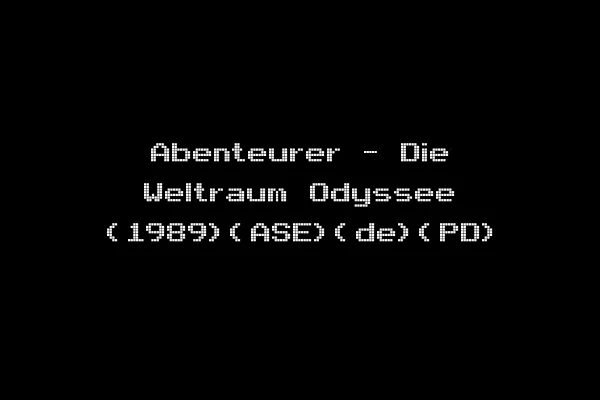 Abenteurer - Die Weltraum Odyssee (1989)(ASE)(de)(PD)