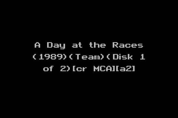 A Day at the Races (1989)(Team)(Disk 1 of 2)[cr MCA][a2]
