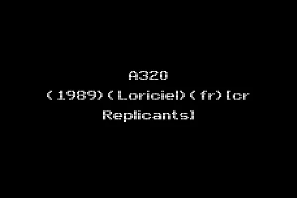 A320 (1989)(Loriciel)(fr)[cr Replicants]