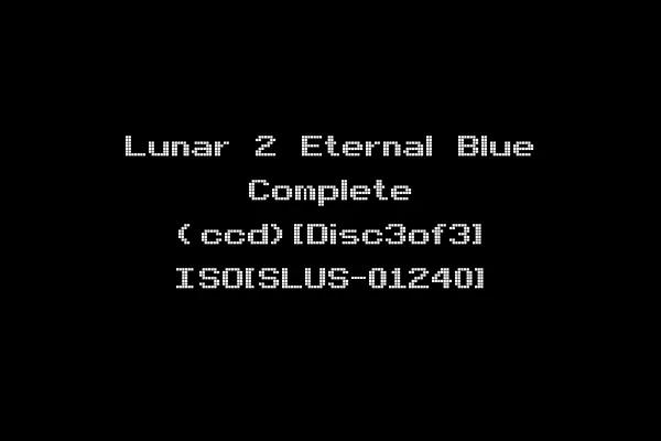 Lunar 2 Eternal Blue Complete (ccd)[Disc3of3] ISO[SLUS-01240]