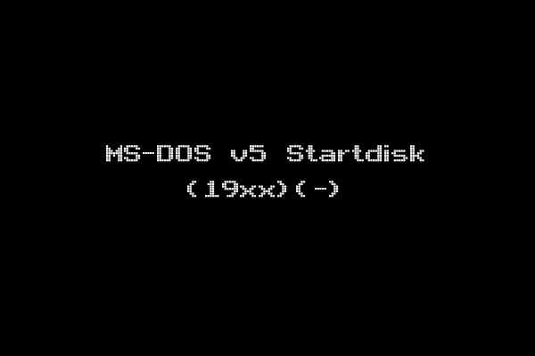 MS-DOS v5 Startdisk (19xx)(-)