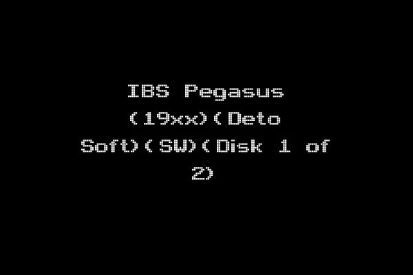 IBS Pegasus (19xx)(Deto Soft)(SW)(Disk 1 of 2)