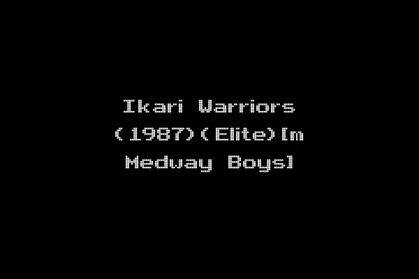Ikari Warriors (1987)(Elite)[m Medway Boys]