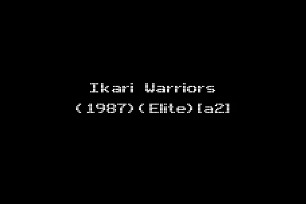 Ikari Warriors (1987)(Elite)[a2]