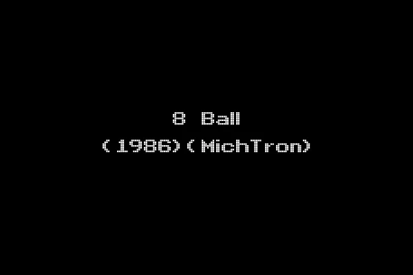 8 Ball (1986)(MichTron)