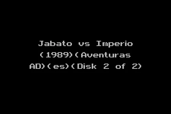 Jabato vs Imperio (1989)(Aventuras AD)(es)(Disk 2 of 2)