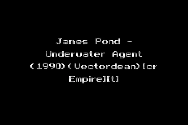 James Pond - Underwater Agent (1990)(Vectordean)[cr Empire][t]