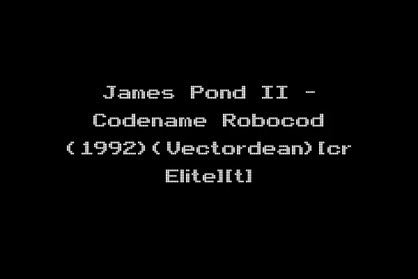 James Pond II - Codename Robocod (1992)(Vectordean)[cr Elite][t]
