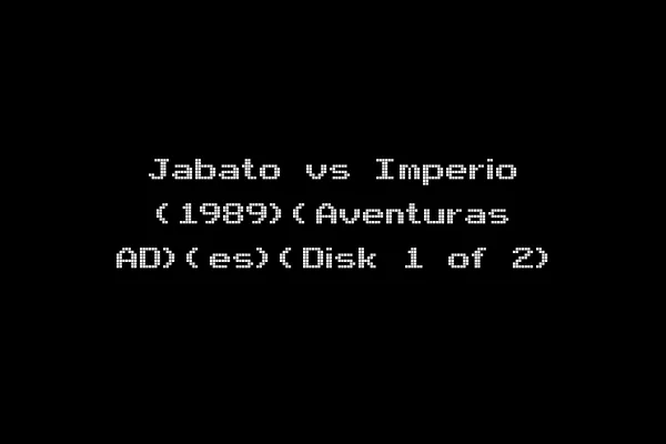 Jabato vs Imperio (1989)(Aventuras AD)(es)(Disk 1 of 2)