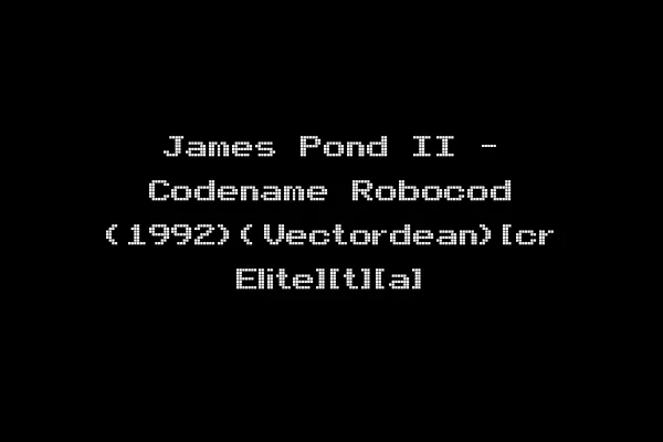 James Pond II - Codename Robocod (1992)(Vectordean)[cr Elite][t][a]