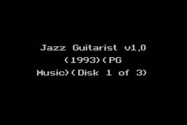 Jazz Guitarist v1.0 (1993)(PG Music)(Disk 1 of 3)