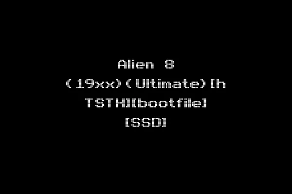 Alien 8 (19xx)(Ultimate)[h TSTH][bootfile] [SSD]