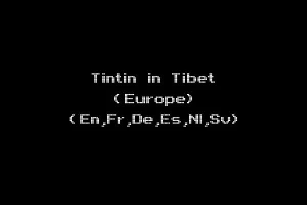 Tintin in Tibet (Europe) (En,Fr,De,Es,Nl,Sv)