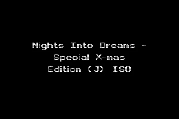 Nights Into Dreams - Special X-mas Edition (J) ISO