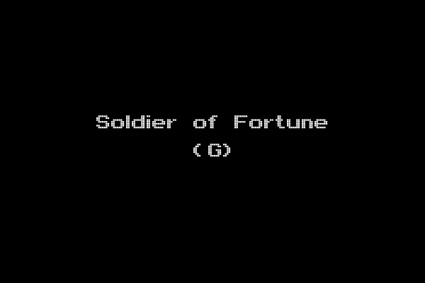 Soldier of Fortune (G)