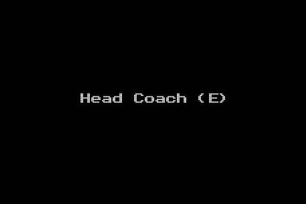 Head Coach (E)