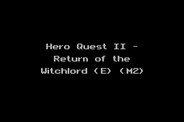 Hero Quest II - Return of the Witchlord (E) (M2)