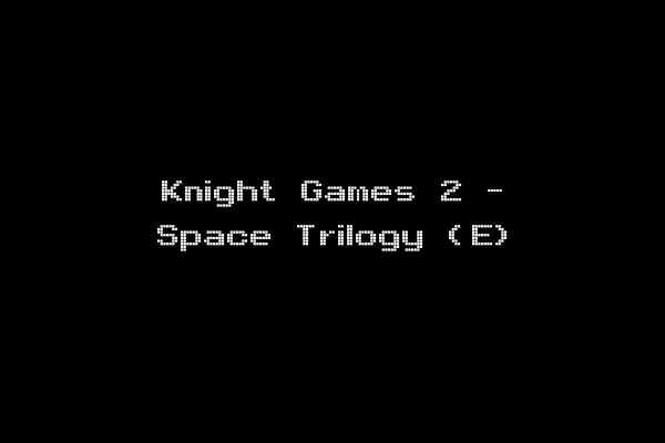 Knight Games 2 - Space Trilogy (E)