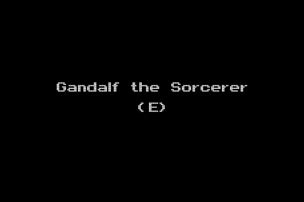 Gandalf the Sorcerer (E)