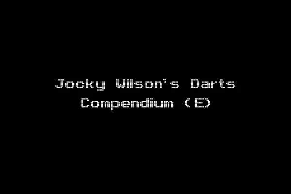 Jocky Wilson's Darts Compendium (E)