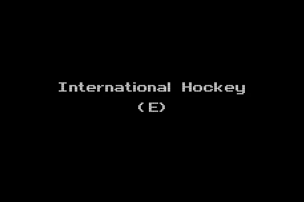 International Hockey (E)