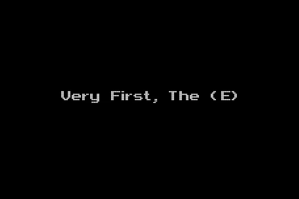 Very First, The (E)