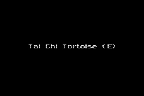 Tai Chi Tortoise (E)