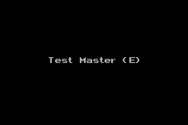 Test Master (E)