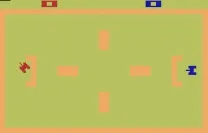 Combat - Tank-Plus (Tank) (1977) (Atari, Joe Decuir, Steve Mayer, Larry Wagner - Sears) (CX2601 - 99801, 6-99801, 49-75124)