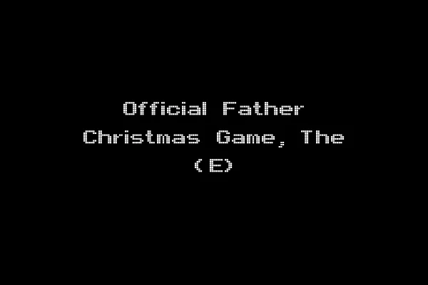 Official Father Christmas Game, The (E)