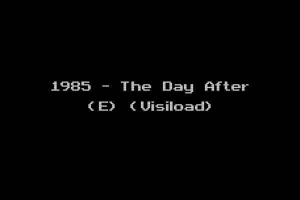 1985 - The Day After (E) (Visiload)