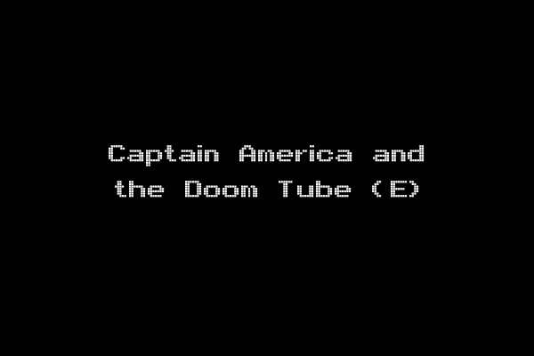 Captain America and the Doom Tube (E)