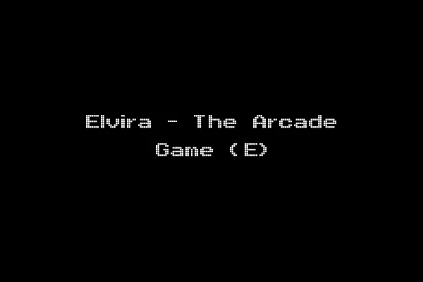 Elvira - The Arcade Game (E)