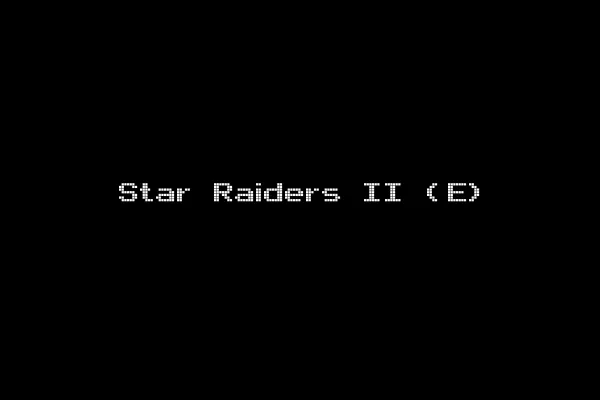Star Raiders II (E)