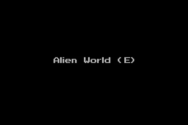 Alien World (E)