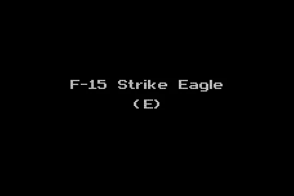 F-15 Strike Eagle (E)